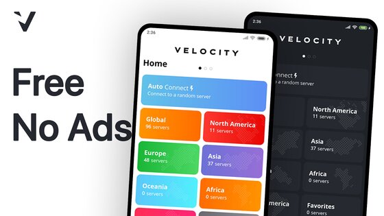 Velocity VPN 1.1.3. Скриншот 1
