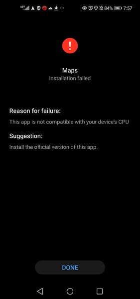 Google заблокировала ручную установку своих приложений на смартфонах Huawei с процессором Kirin