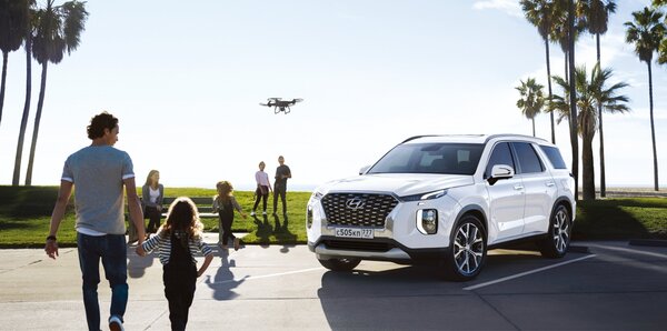 Hyundai привезла в Россию Palisade: флагманский кроссовер, на который можно оформить подписку