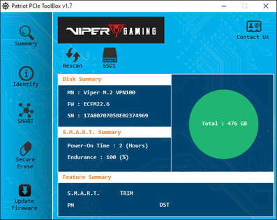 Обзор накопителя Patriot Viper VPN100-512GM28H на 512 ГБ: он поборол нагрев