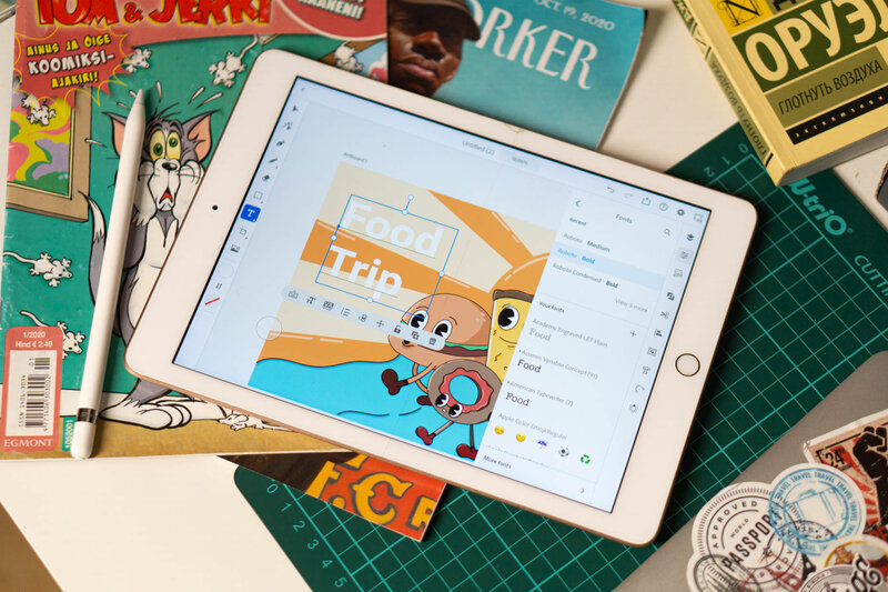 Векторная графика на iPad: лучшие бесплатные и платные программы