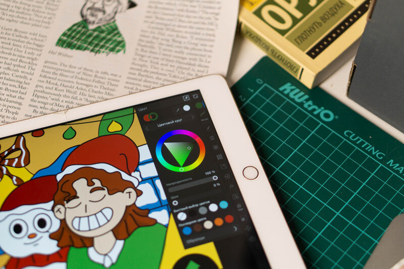 Векторная графика на iPad: лучшие бесплатные и платные программы