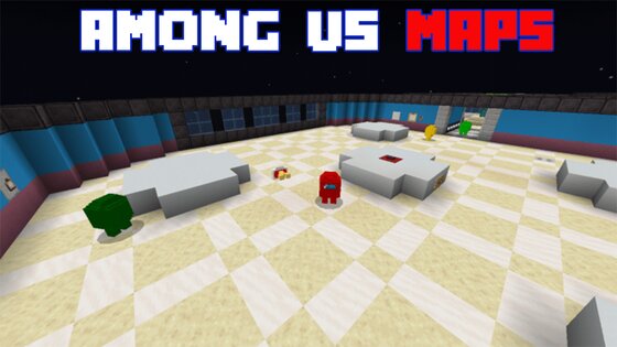 Maps Among Us for Minecraft 1.2. Скриншот 2