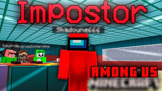Maps Among Us for Minecraft 1.2. Скриншот 3