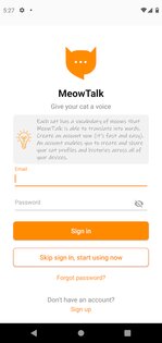 MeowTalk 2.5.1. Скриншот 1