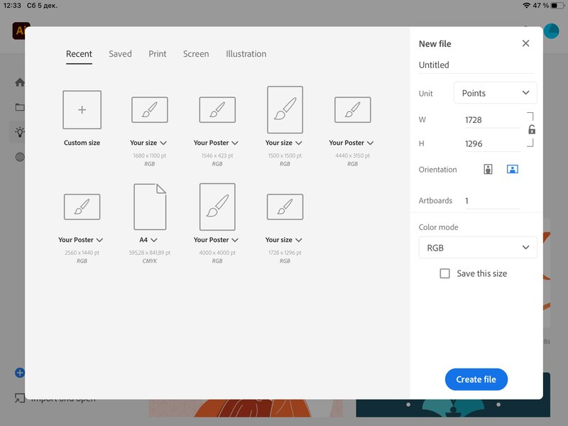 Векторная графика на iPad: лучшие бесплатные и платные программы