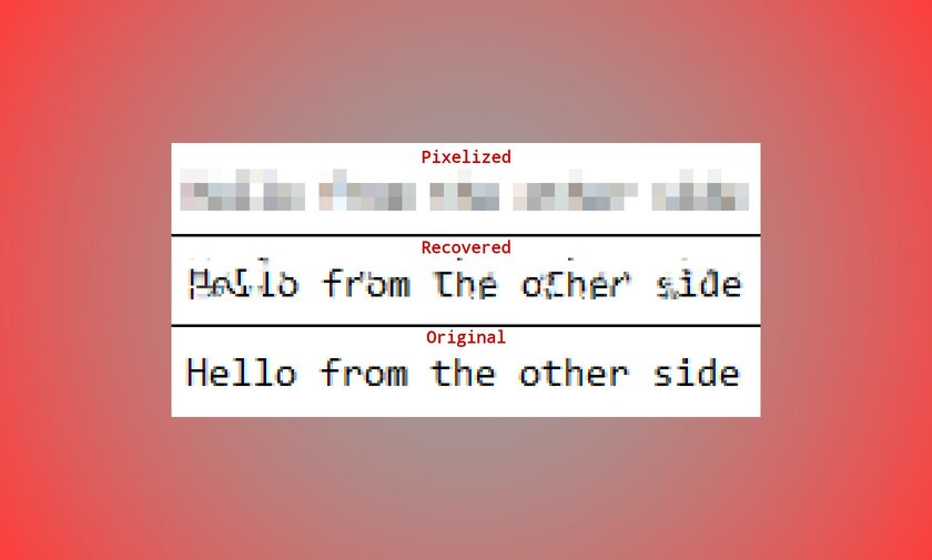 Пикселизировать пароли теперь небезопасно: на GitHub появилась утилита, которая расшифровывает их