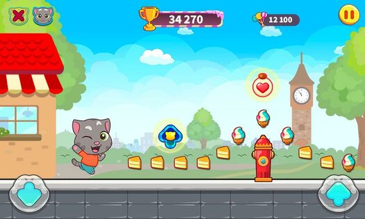 Говорящий Том: за конфетами 1.6.2. Скриншот 1