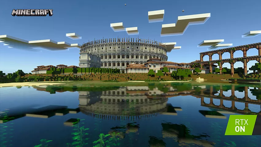На Windows 10 вышла стабильная версия Minecraft с RTX
