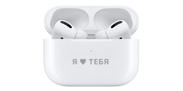Apple теперь бесплатно гравирует эмодзи на AirPods в России