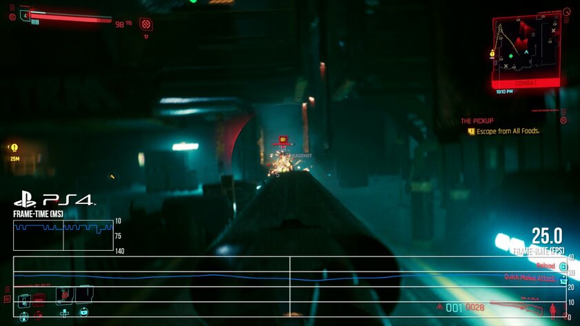 Cyberpunk 2077 на PS4 работает отвратительно: 720р и 15 FPS