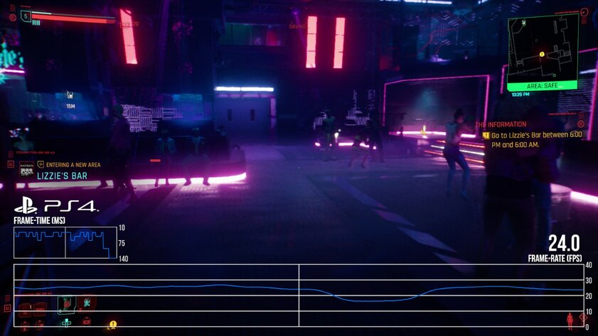 Cyberpunk 2077 на PS4 работает отвратительно: 720р и 15 FPS