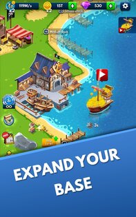 Idle Pirate Tycoon 1.17.0. Скриншот 9