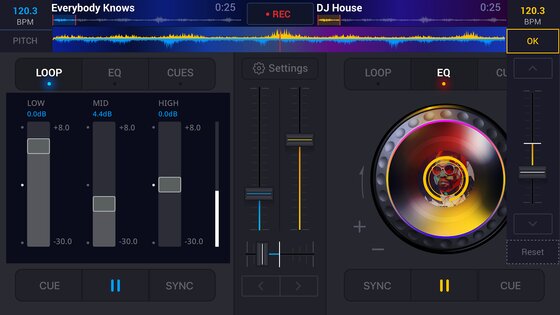 DJ it – музыкальный микшер 1.30.3. Скриншот 4