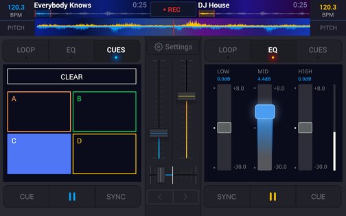 DJ it – музыкальный микшер 1.30.3. Скриншот 6