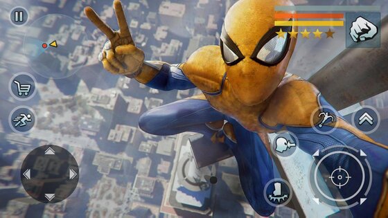 Super Spider Rope Hero 1.0.2. Скриншот 1