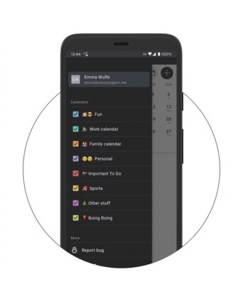 Суперзащищённый календарь Proton Calendar теперь доступен на Android