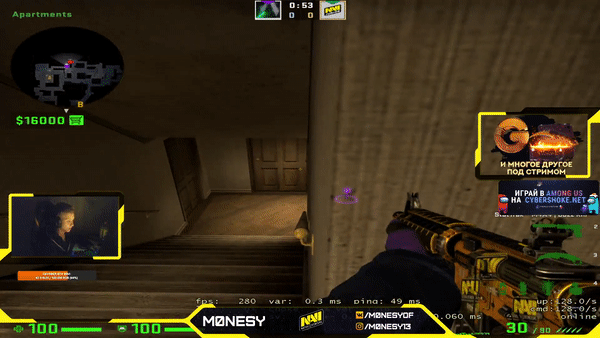 Новый баг с метками CS: GO позволяет видеть соперника за стеной
