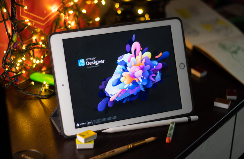Две программы в одной. Как Affinity Designer для iPad заменяет и Photoshop, и Illustrator
