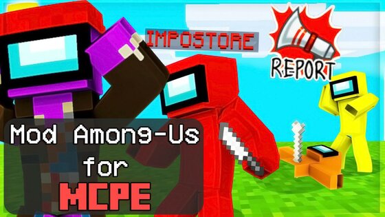 Mod of Among Us for Minecraft PE 1.01. Скриншот 4