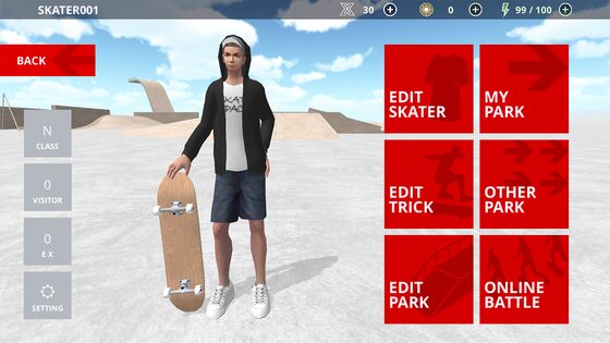 Skate Space 1.476. Скриншот 5