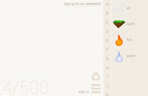 Little Alchemy 1.8.2. Скриншот 5