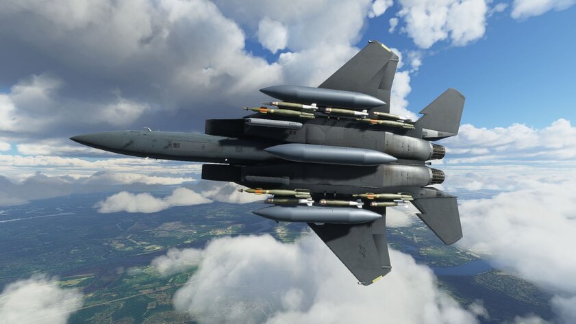 В Microsoft Flight Simulator можно будет купить истребитель F-15, но он разочарует игроков