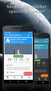 Space Launch Now – календарь запусков ракет 3.17.0-b44. Скриншот 1