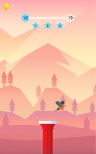 Bouncy Bird 1.0.15. Скриншот 1