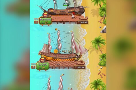 Pocket Ships Tap Tycoon 1.4.2. Скриншот 7
