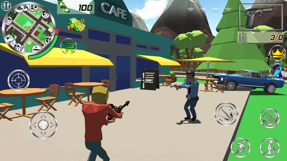 Crime 3D Simulator 1.9. Скриншот 7