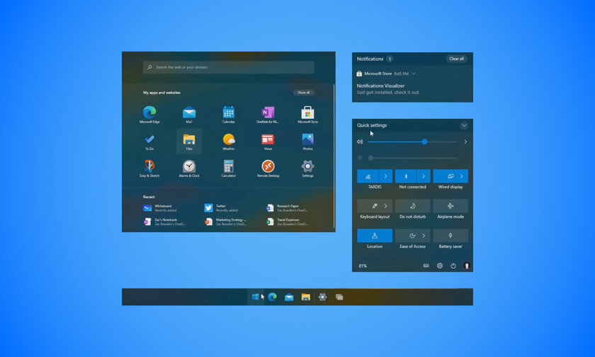 Как выглядит Windows 10X — версия системы для слабых компьютеров. Главное о новом дизайне