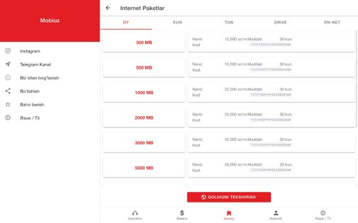 Mobiuz (UMS) Кабинет 1.1.5. Скриншот 8