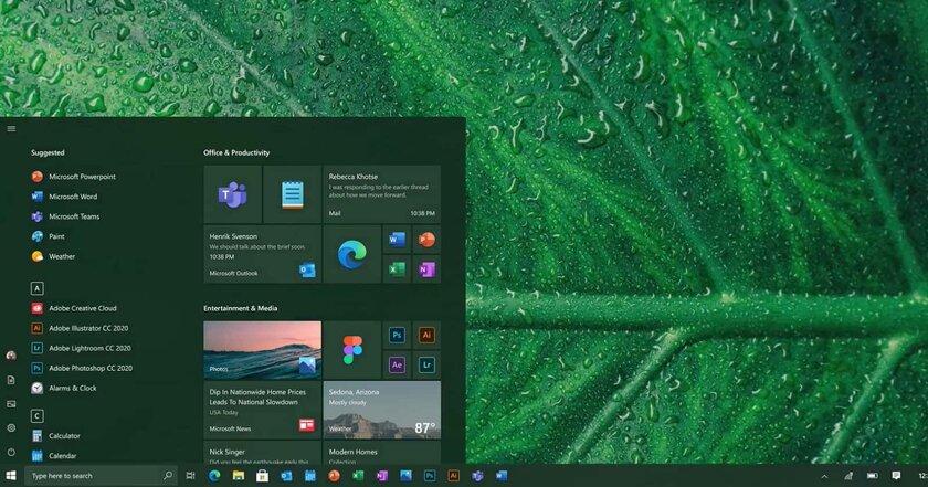 Microsoft начинает внедрять в Windows 10 элементы нового дизайна