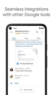 Google Chat 2025.06.15.771788943. Скриншот 3