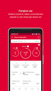 Мой Bakcell 3.4.24. Скриншот 1