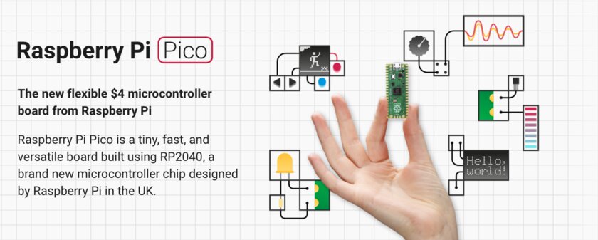 Raspberry выпустила Pi Pico — свой самый маленький компьютер. Он стоит всего 4 доллара