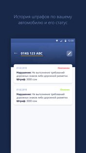 Штрафы ПДД КР 1.281. Скриншот 2