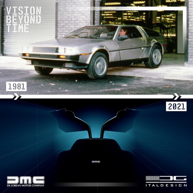 Культовую «машину времени» DeLorean DMC-12 возродят в 2021 году