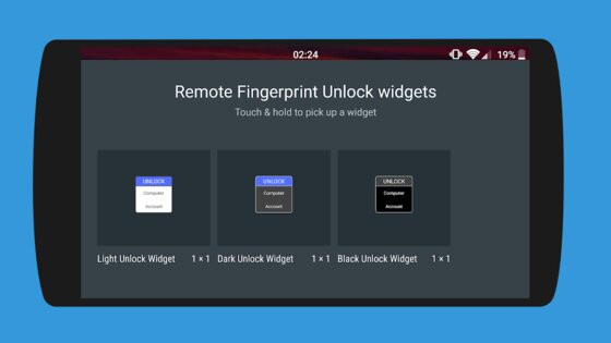 Remote Fingerprint Unlock 1.6.5. Скриншот 5