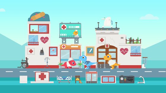 Город динозавров - Волшебное королевство детей 1.1.3. Скриншот 4