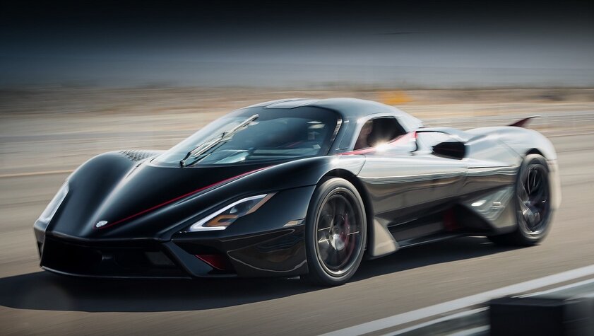 С третьей попытки гиперкар SSC Tuatara смог поставить рекорд скорости