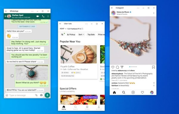 Windows 10 уже может запускать несколько Android-приложений одновременно
