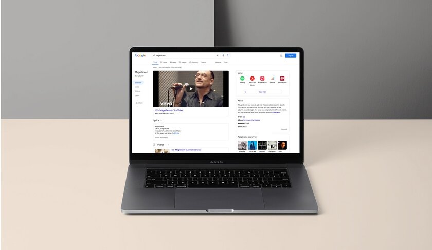 Google выпустила редизайн поиска для запросов о музыке: послушать желаемый трек стало проще