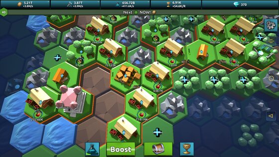 Idle Kingdom Clicker 0.12.7.4. Скриншот 4
