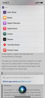 iOS 14.5 позволит устанавливать сторонние музыкальные сервисы по умолчанию для Siri