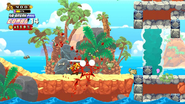 Обзор Golden Force для Nintendo Switch: 2D-платформер запредельной сложности