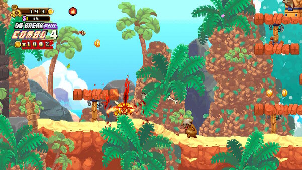 Обзор Golden Force для Nintendo Switch: 2D-платформер запредельной сложности