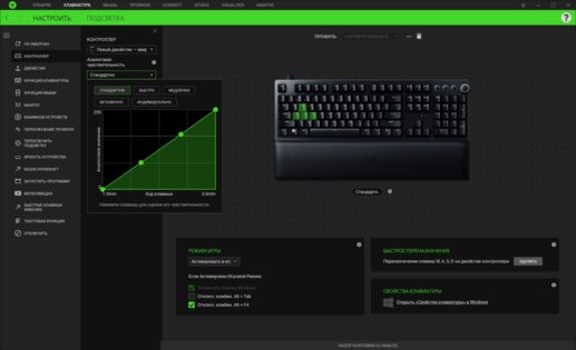 Обзор Razer Huntsman V2 Analog: распознаёт силу нажатия