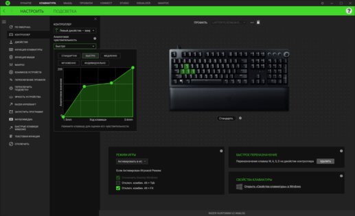 Обзор Razer Huntsman V2 Analog: распознаёт силу нажатия